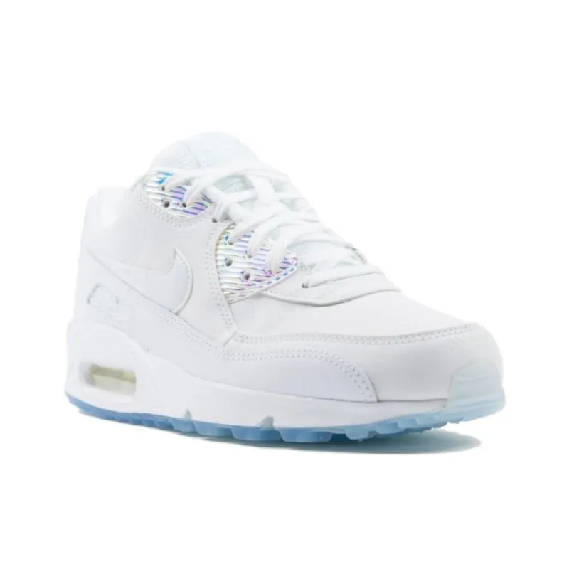 Nike Air Max 90 Premium White Blue Tint Women's-1