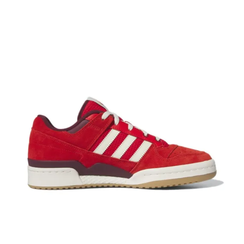 Adidas Forum Low Red Off White Gum-1