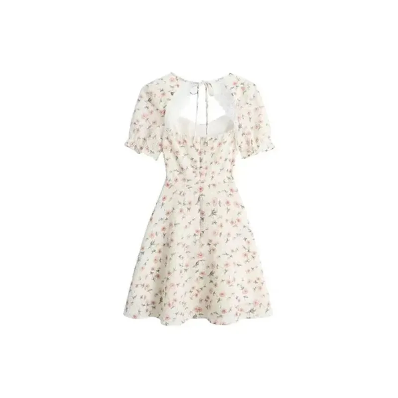 Incolore Short Sleeved Dresses Women's Apricot-1