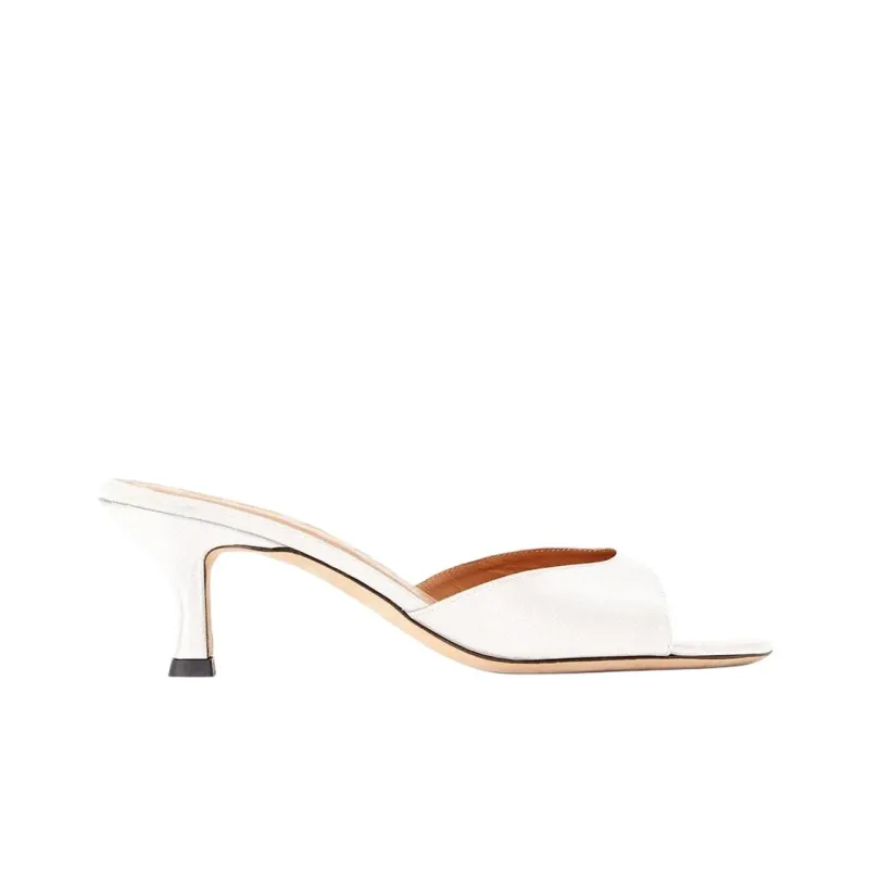 Staud Slide Slippers 5.5cm Women's White-1