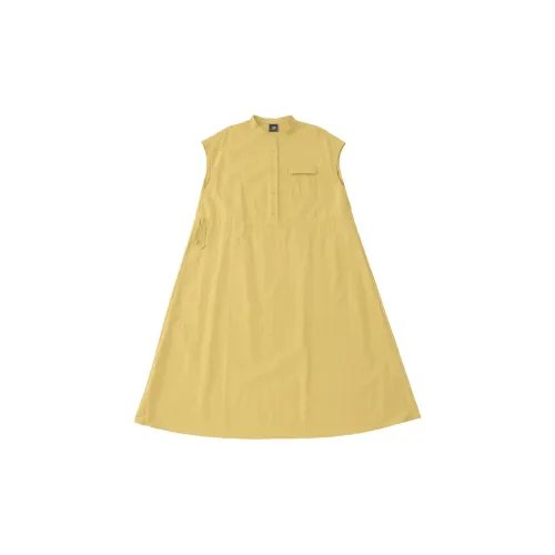 New Balance Met24 French Sleeve Dress Short Sleeved Dress Women's Gold