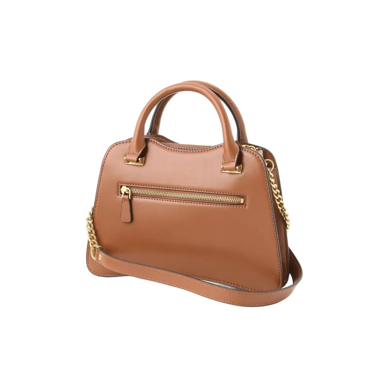 GUESS Polyurethane Shoulder Bag Crossbody Bag Handbag Small Size Women's Brown-2