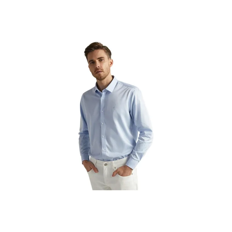 DANIEL HECHTER Shirt Men's Sky Blue-1