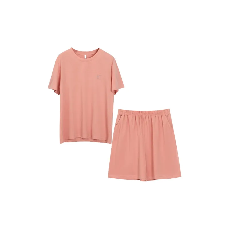 Red Beans At Home Pajama Set Women's-0