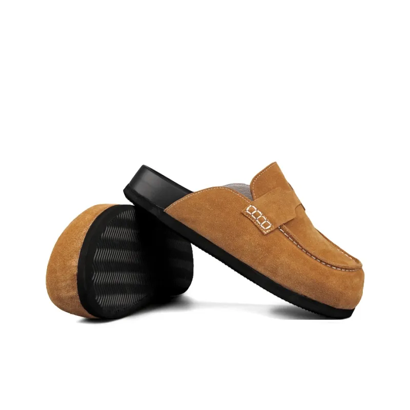 LOHAN·SIR Odor Resistant Abrasion Resistant Slip Resistant Wrap toe Slippers Unisex-18