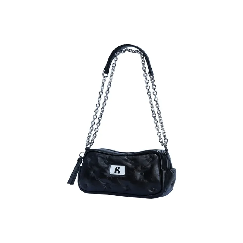 Karkki Top Grain Cow Leather Shoulder Bag Small Size Women's Multicolor-20