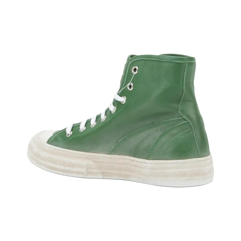 MOMA Verso High-Top Skateboard Shoes Women's Green-3