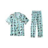 Green Mint Mambo Pingu[Short-Sleeved Shirt and Pants]