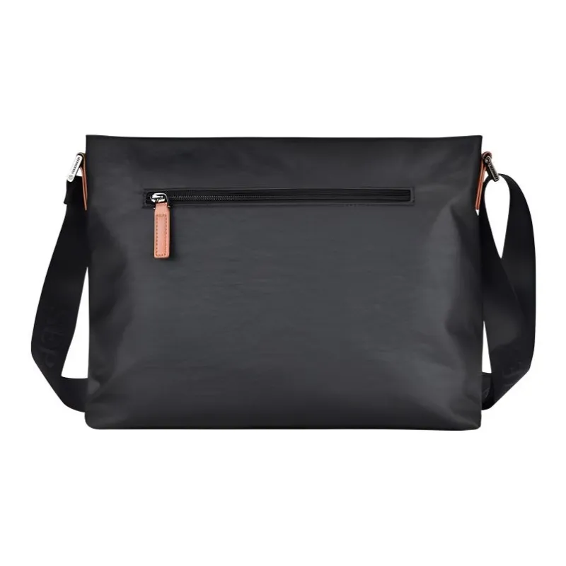 SEPTWOLVES Fabric Shoulder Bag, Crossbody Bag Regular Unisex Black-4