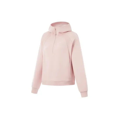 LINING Fitness Series Sweatshirts Women's Light Blush Pink