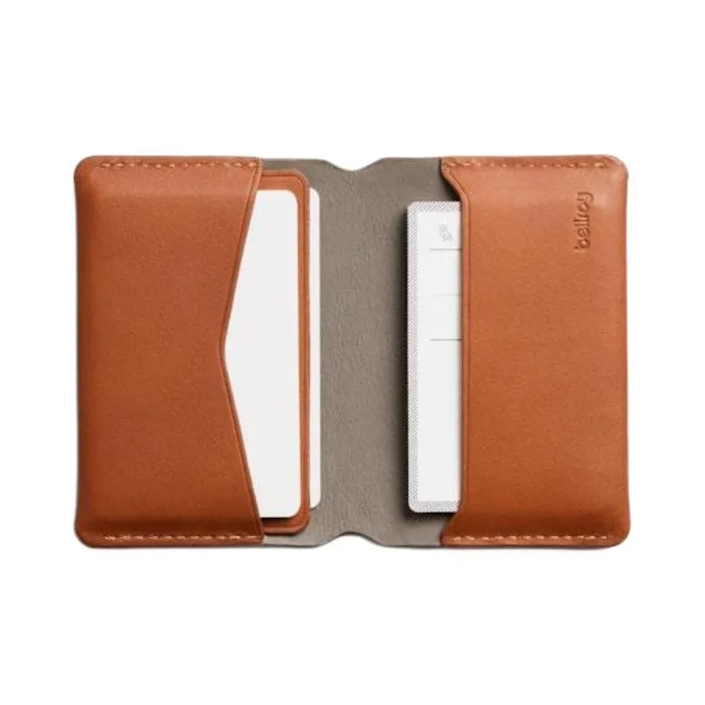 BELLROY Leather Wallet Unisex Caramel-2