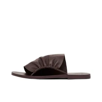 ST. AGNI Slide Slippers Women's Umber