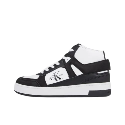CKJ calvin grande KLEIN JEANS Skateboard Shoes Women's High-Top Black