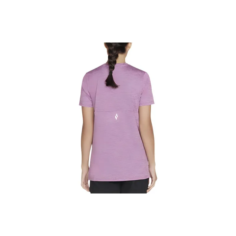 Skechers T-Shirt Women's Purple/Bright Pink-1