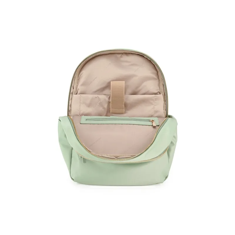 PIERRE CARDIN Fabric Backpack Regular Women's Light Green-3