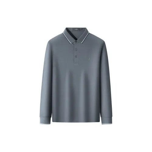 FIRS Polo Shirts Men Iron Gray