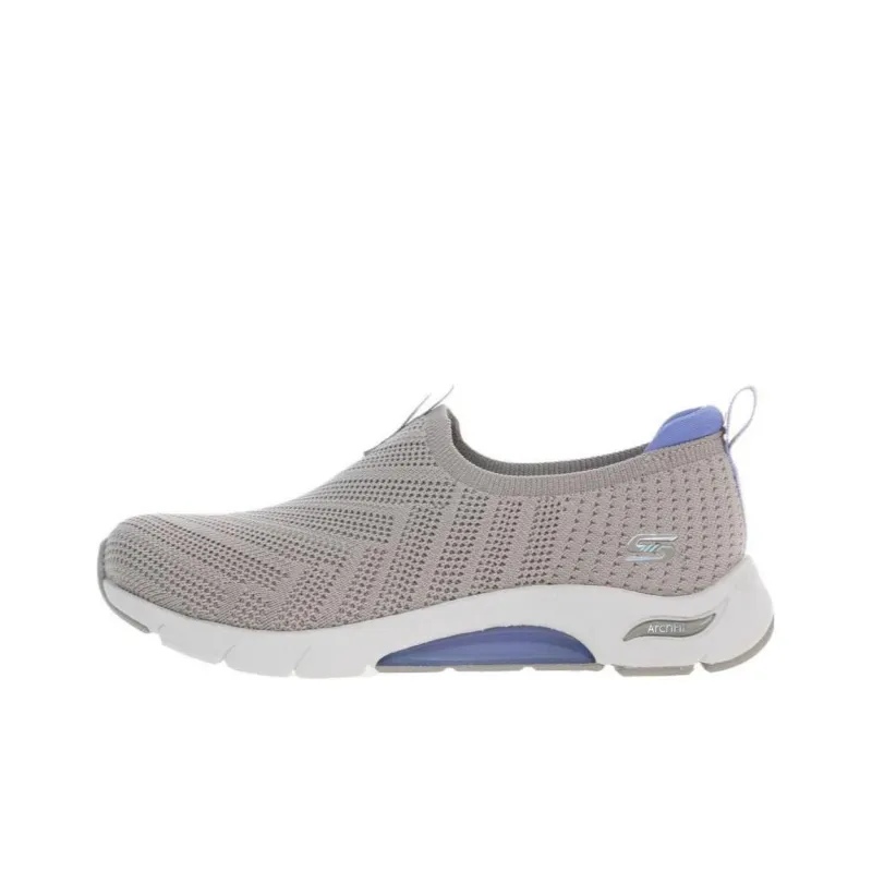 Skechers Arch Fit SKECH-AIR ARCH FIT Cushioning Wear-Resistant Low-Top Casual Shoes Women's Gray-0