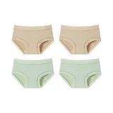 F Set-Cloud Ice Silk-Khaki+Khaki+Green+Green (4 Pack)