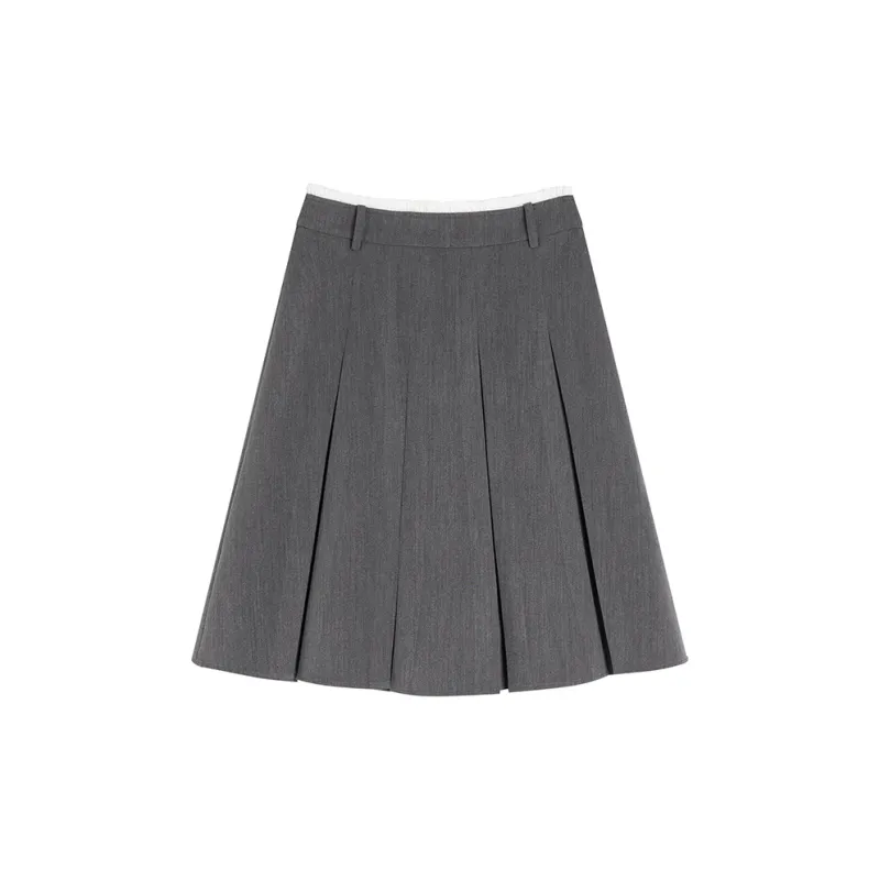 Ouyang Casual Long Skirt Women's-3
