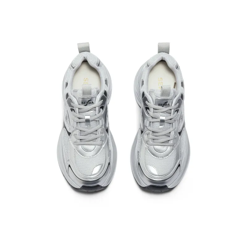 Senda Chunky Sneakers Women's Low Top-4
