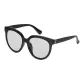 EQ-GS1079-D (Smooth Finish Black Frame with Transparent Gray Lens)