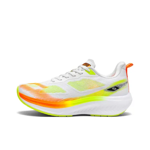 LOTTO Running Shoes Women's Low-Top White/Neon Green