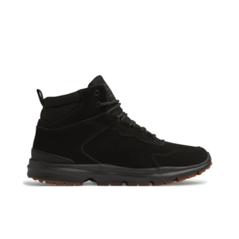 DC Shoes Anti Slip Wear Resistant Mid Top Outdoor Shoes Men's Black-1