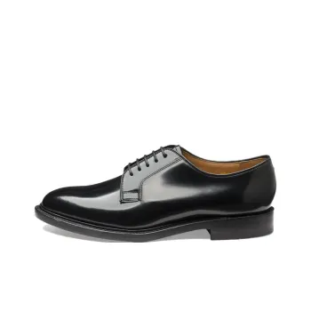 LOAKE Dress Shoes Men Low Top Black