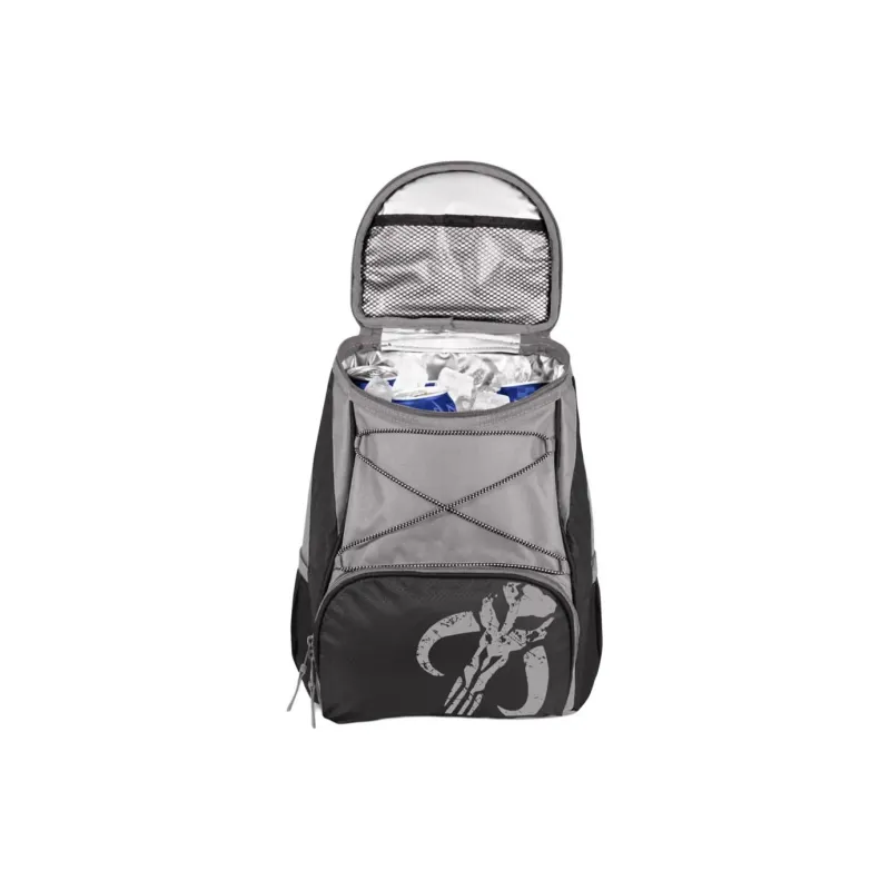 Disney Star Wars The Mandalorian Collaboration Polyester Backpack Men's Gray Black-1