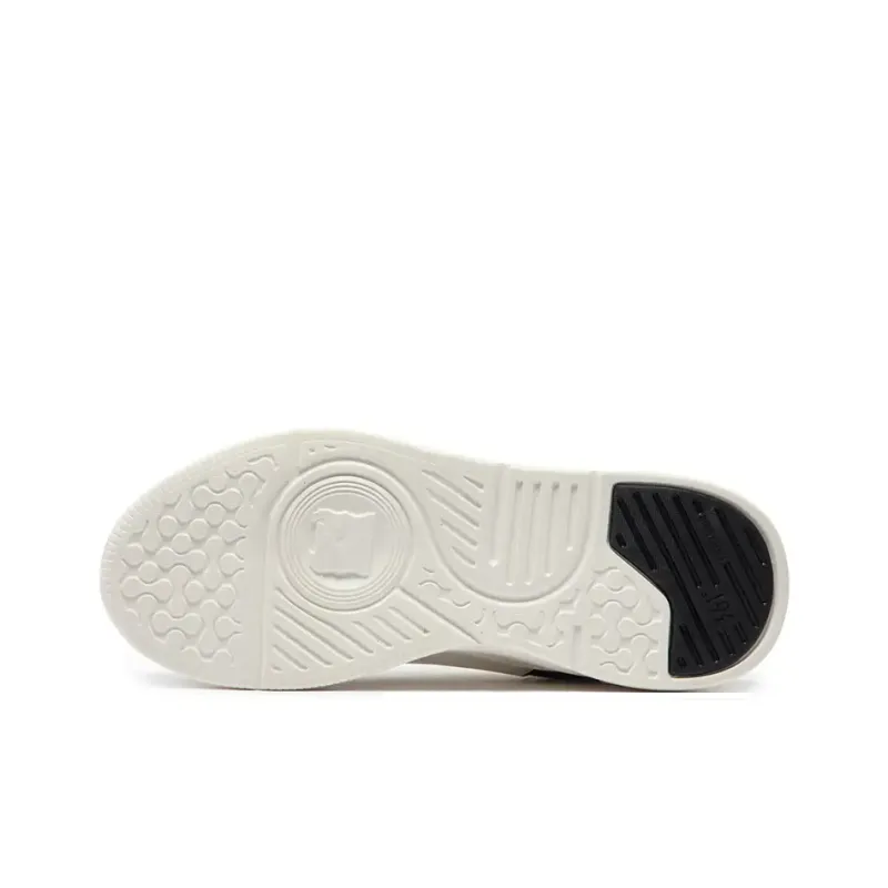 361° Jincheng Breathable Low Top Skateboard Shoes Men's White Black-4