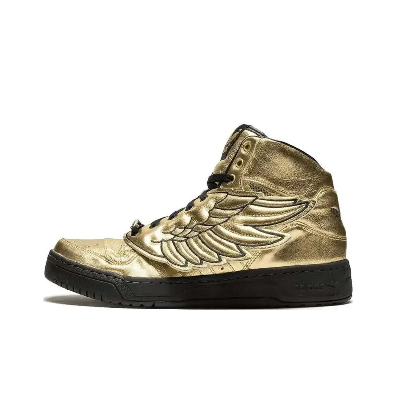 Adidas Js Wings 1.0 Jeremy Scott Metallic Gold-0