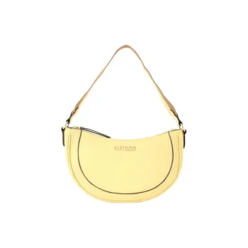GUESS Polyvinyl Chloride Handbag Shoulder Bag Mini Women's Yellow