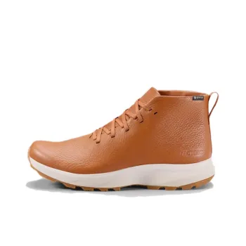 Arcteryx Solano LTHR Shock Absorbers With Slip Resistant Features Mid Top Casual Shoes Unisex Brown Gray