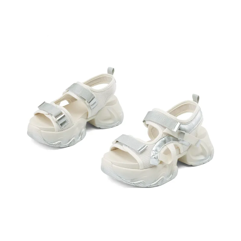 DAPHNE Beach Sandals Women's White-2
