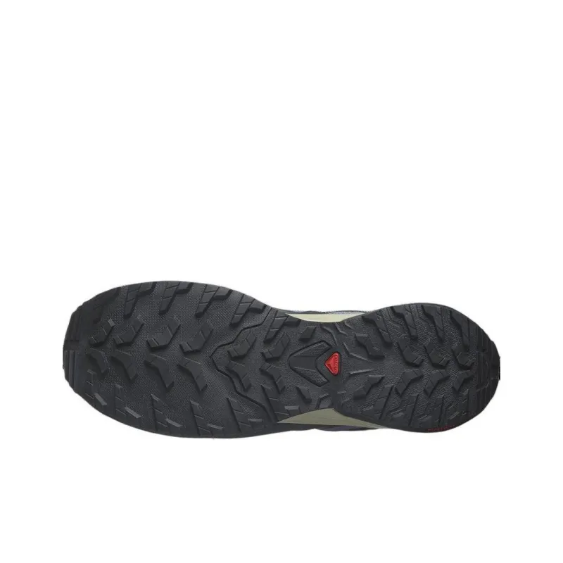 SALOMON Cushioning Anti Slip And Wear Resistant Low Top Running Shoes Men's Blue Black-4