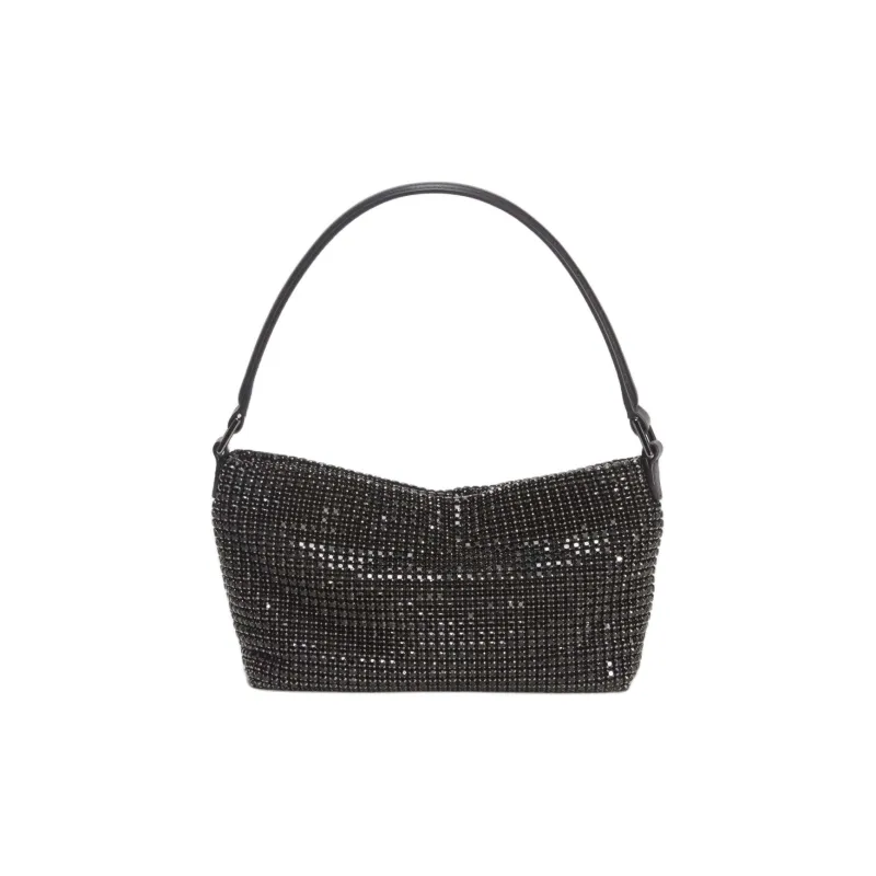 Self portrait Embellished Small Hobo Bag-2