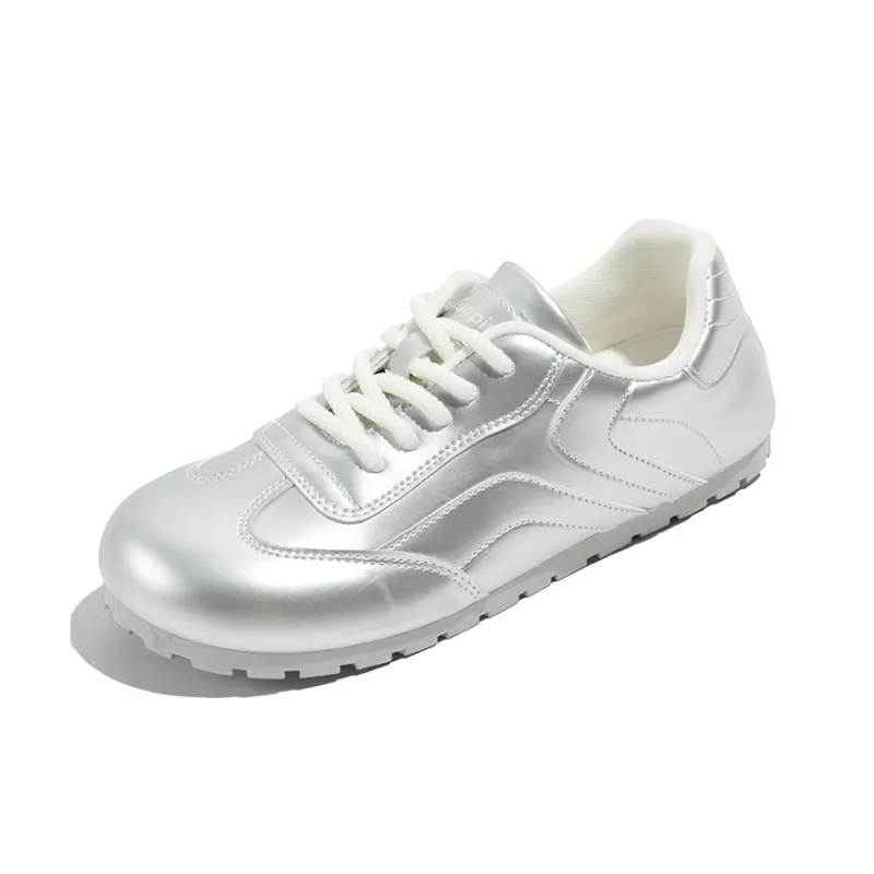 TUOPIN Pie Shoes Skateboard Shoes Women's Low Top Blue-1