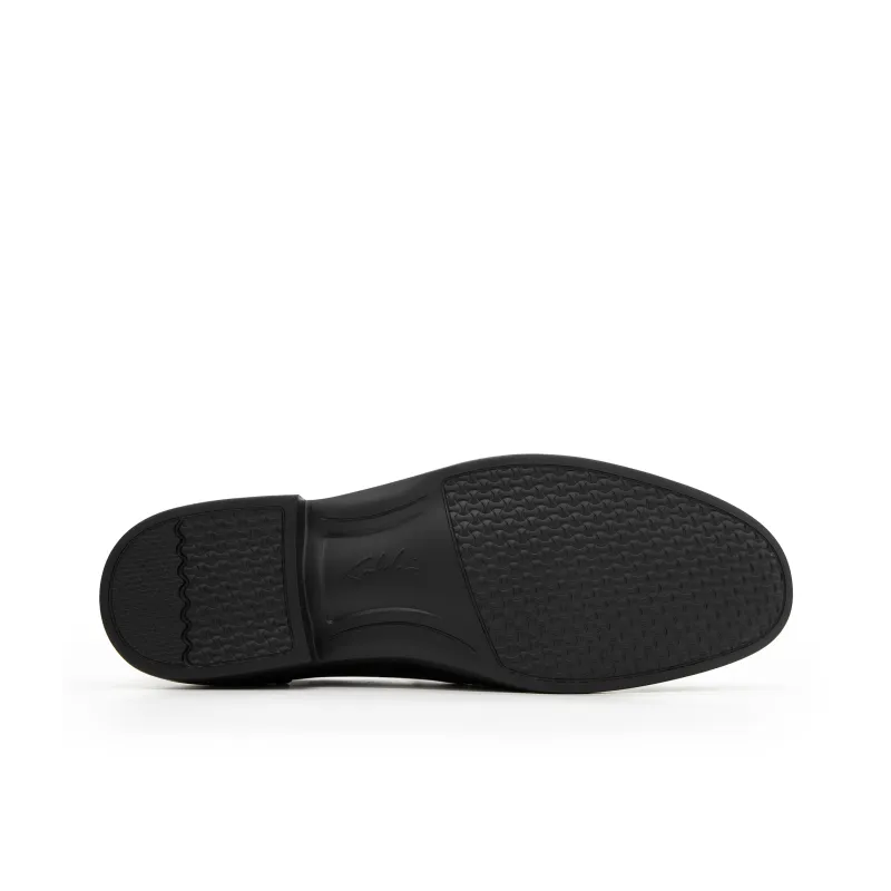 Satchi Premium Casual Business Formal Leather Shoes Men's Black-5