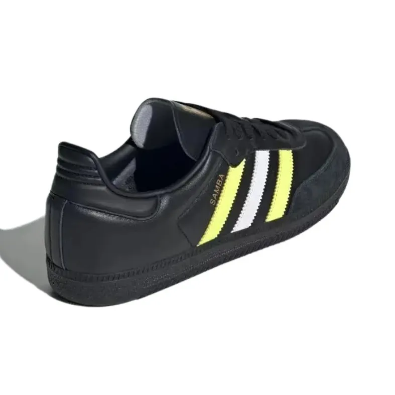 Adidas Samba Og Core Black Solar Yellow-3