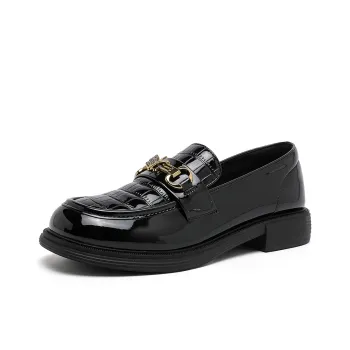 DAPHNE Loafers Women's Black, Beige