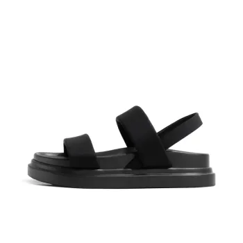 Old Meow Toe-Separating Beach Sandals 4cm Women's Black