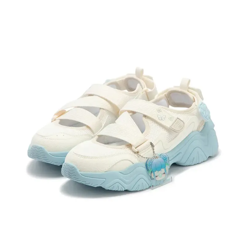 361° Breathable River Trekking Shoes Women's White Blue-2