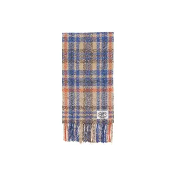 Acne Studios Plaid Fringed Scarf