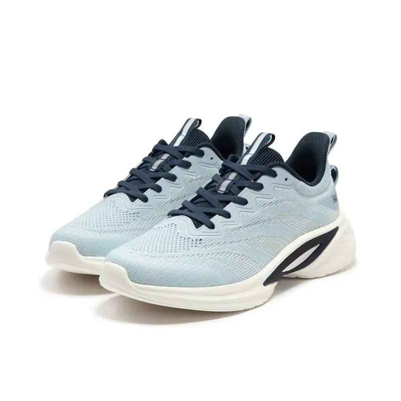 361° Cushioning, Breathable, And Resilient Design Low Top Casual Running Shoes Men's Blue-3