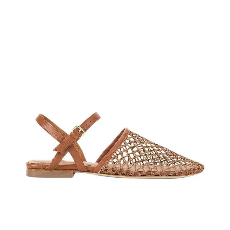 Staud Rete One Strap Sandals Women's Umber-1