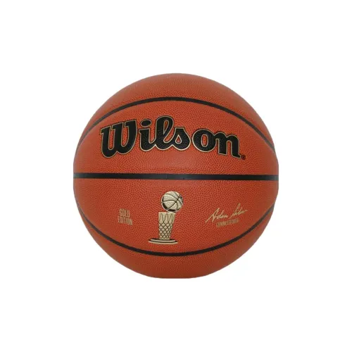 Wilson PU Basketball Red Brown Size 7 Match Unisex