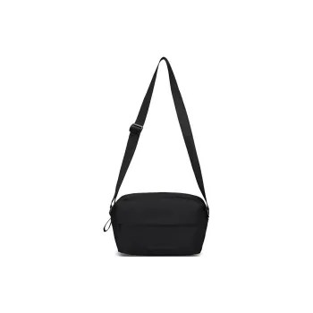 Skechers Fabric Crossbody Bag, Shoulder Bag Unisex Carbon Black