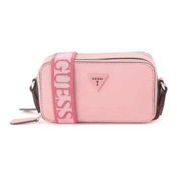 GUESS PVC Crossbody Bag Mini Women's Light Pink