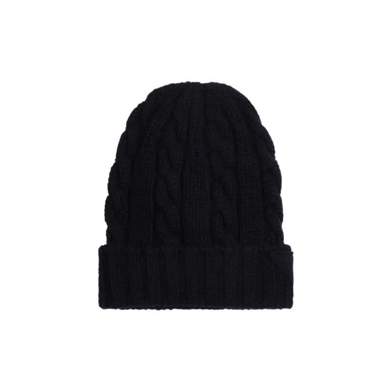 PRADA Turn Up Brim Knitted Beanie-0