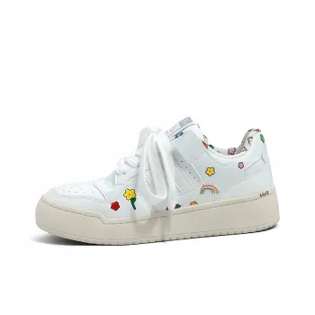 Luji Low Top Skateboard Shoes Women's White